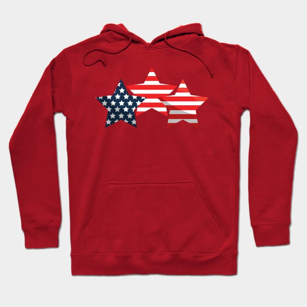 Stars design, United states america usa independence day and country theme Vector illustrationUnited States Stars Design Hoodie by RubyCollection